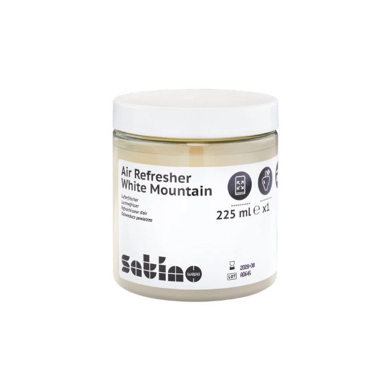 Satino - Air Freshener - Gel désodorisant - White Mountain - 6x225ml (AR1)